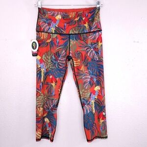 YOGA DEMOCRACY High-Rise Crop Leggings XL Eco Friendly